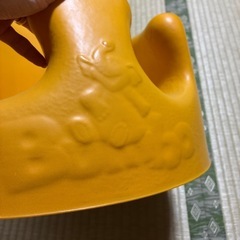 美品　バンボ　イエロー　チェア　ベビーチェアの画像