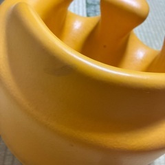 美品　バンボ　イエロー　チェア　ベビーチェアの画像