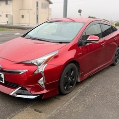 プリウス Sツーリングセレクション H28年｜車検R9年3月22日まで｜ETC・ナビ・レザーモデリスタのボディキット付いてますの画像