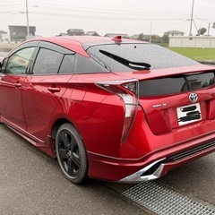 プリウス Sツーリングセレクション H28年｜車検R9年3月22日まで｜ETC・ナビ・レザーモデリスタのボディキット付いてますの画像