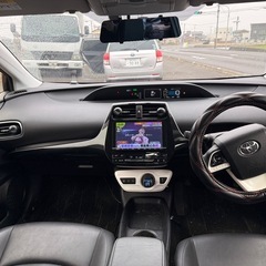 プリウス Sツーリングセレクション H28年｜車検R9年3月22日まで｜ETC・ナビ・レザーモデリスタのボディキット付いてますの画像