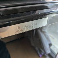 【2017年製】三菱ノンフロン2ドア冷凍冷蔵庫 MR-P15A-Bの画像