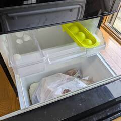 【2017年製】三菱ノンフロン2ドア冷凍冷蔵庫 MR-P15A-Bの画像