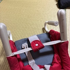 ベビーチェア　Inglesina m'home ベビーチェア レッド　の画像