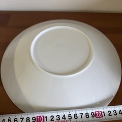 大皿　白　プレート
の画像