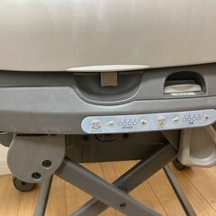 Combi ハイローチェア ネムリラ AUTO SWING LM ミントグレーの画像