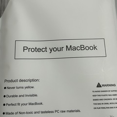 MacBook★クリアケースの画像