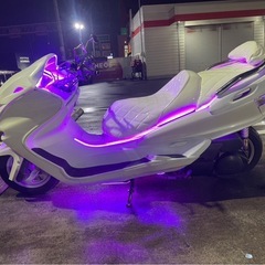 今週限定値下げ　マジェスティ　SG03J フルカスタム　即乗り　LED 茨城　千葉　埼玉　低走行の画像