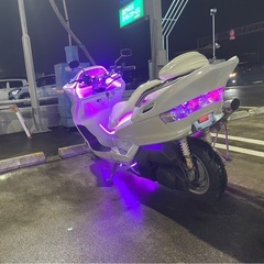 今週限定値下げ　マジェスティ　SG03J フルカスタム　即乗り　LED 茨城　千葉　埼玉　低走行の画像