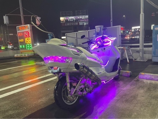 今週限定値下げ マジェスティ SG03J フルカスタム 即乗り LED 茨城 今週限定値下げ マジェスティ SG03J フルカスタム 即乗り LED 茨城