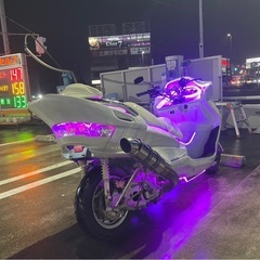 今週限定値下げ　マジェスティ　SG03J フルカスタム　即乗り　LED 茨城　千葉　埼玉　低走行の画像