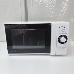 I550 🌈 2024年製の高年式♪ SHARP 電子レンジ（650Ｗ） ⭐ 動作確認済 ⭐ クリーニング済の画像