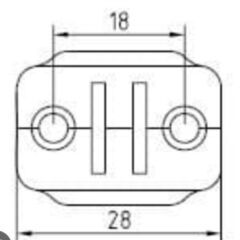 電気ポット用ケーブル 1.5mの画像