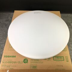 12/25終 TOSHIBA/東芝 LED照明器具 NLEH08R24A-DLD 2025年製 蛍光色：白 動作確認済 25l菊DOの画像