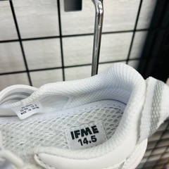 【iFME】白色上靴 14.5cmの画像