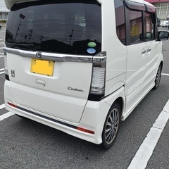 ‼️NBox🤍カスタムGターボSSパッケージ❗️車検長いの画像