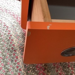 【リサイクルサービス八光】幅59㎝　LEGNATEC レグナテック 6段ハイチェスト ベビーレトロポップの画像