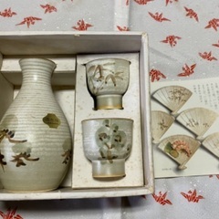 京都清水焼おちょこぐい呑みセットの画像