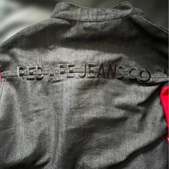 "RED APE" Crocodile Swiching Loose Denim サイズ : 3XL(4L)の画像