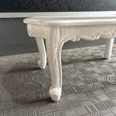 12/28削除!ロココ調　ローテーブルの画像