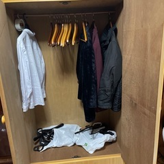 2枚扉衣装タンスの画像