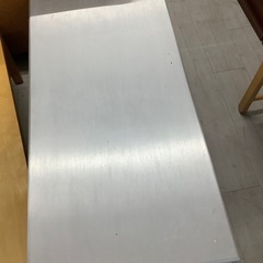 WTW コーヒーテーブル　シルバー【トレファク堺福田店】の画像