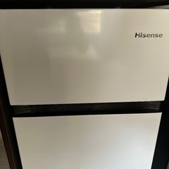 ほぼ新品級◆Hisense HR-B91HW 小型冷蔵庫（87L）2025 ◆〜12/28受取優先の画像