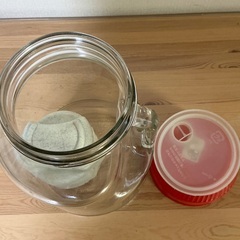 漬物・果実酒・梅酒・らっきょう用　ガラス瓶　保存容器&漬物石の画像