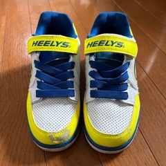 HEELY'S スニーカー ホワイト/イエロー/ブルー　22cmの画像