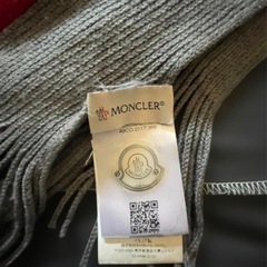 MONCLER ストライプマフラーの画像