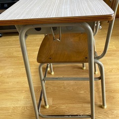 学校と同じ環境☆  勉強机の画像