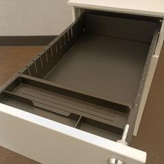 ≪引取り限定≫井上金庫 ワゴン 3段 80001761の画像