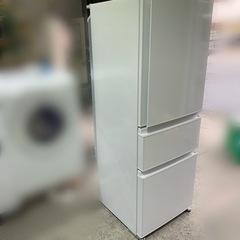 61m 三菱 冷蔵庫 3ドア MR-C33K-W形　330L 2024年製　y122401mの画像