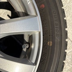 美品　スタッドレスタイヤ  軽自動車用の画像