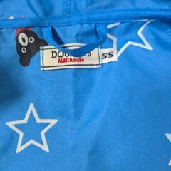 ミキハウス　レインコートSSサイズ　3歳時くらいの画像