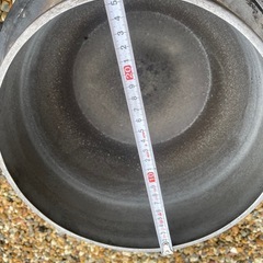 お譲り先決定　餅つき用　石臼　石臼台　杵　セット  2回使用の画像