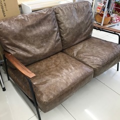 ヴィンテージ2人掛けソファーの画像