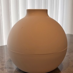 ペーパー ポット ティッシュ ケース ホルダー 日本製 トイレットペーパー 収納 にも使える おしゃれ かわいい アイボリー 取り出しやすい 丸型 Paper Potの画像