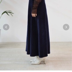 Eimee Law エイミーロウ　シールファーフレアSK フレアスカートの画像