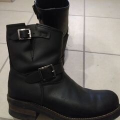 メンズショートブーツ（本革）の画像