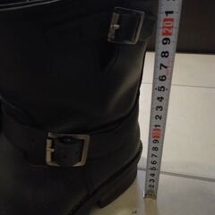 メンズショートブーツ（本革）の画像