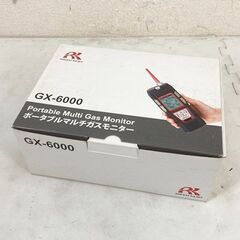 電源入ります ★ 理研計器 ポータブルマルチガスモニター ★ GX-6000 ★ 通電確認済ジャンク #4825-Oの画像