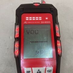 電源入ります ★ 理研計器 ポータブルマルチガスモニター ★ GX-6000 ★ 通電確認済ジャンク #4825-Oの画像