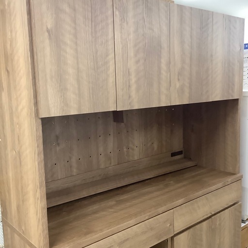 レンジボード 4枚扉ナチュラル【トレファク堺福田店】 (トレファク堺