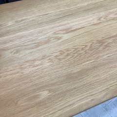 無印良品　ワークデスク　引き出し2つ　オーク材　ナチュラル【トレファク堺福田店】の画像