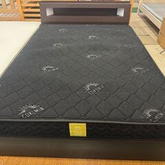 【愛品館八千代店】ニトリ　ゴクミン　ダブルベッドの画像