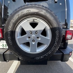 ラングラー ジープ タイヤ＋ホイール5本セットの画像