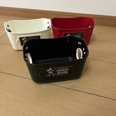 ディズニー収納ボックス６点の画像
