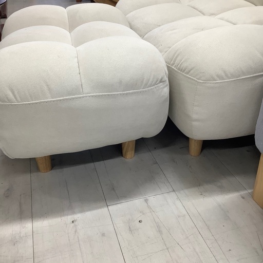 サンコウ　ソファー　ヌアージュ　ホワイト【トレファク堺福田店】