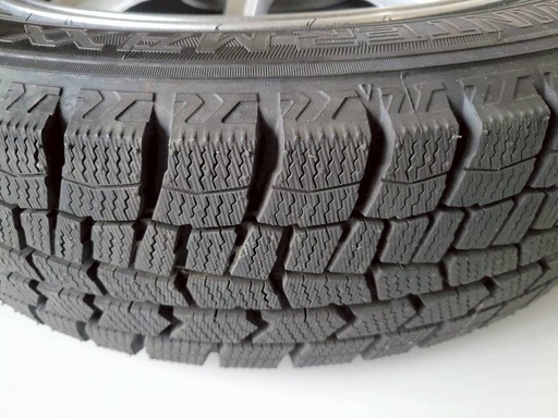 スタッドレスタイヤ ホイール付き155/65R14  